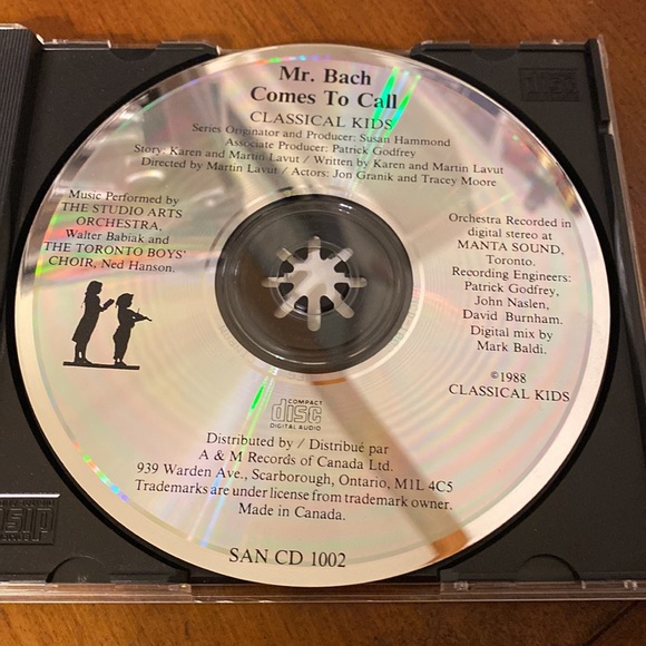 CD🌿🌼🎶Mr Bach Comes to Call. 🎶🌼🌿Studio Arts Orchestra Toronto Boys Choir 🌿 - Picture 3 of 4